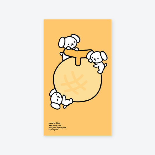 Lucky Melon Pups Sticker Sheet