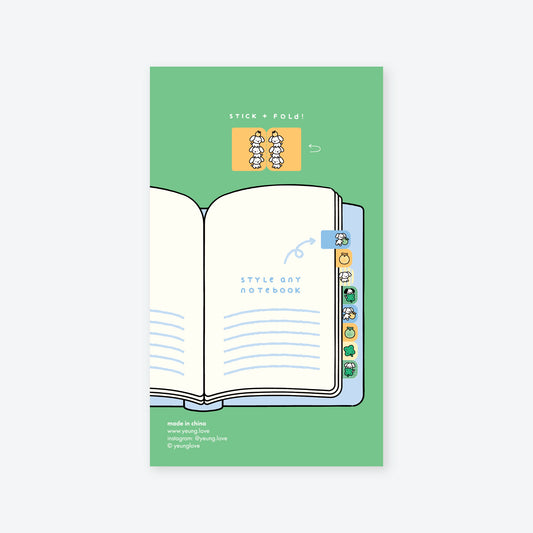 Lucky Melon Pups Index Tabs