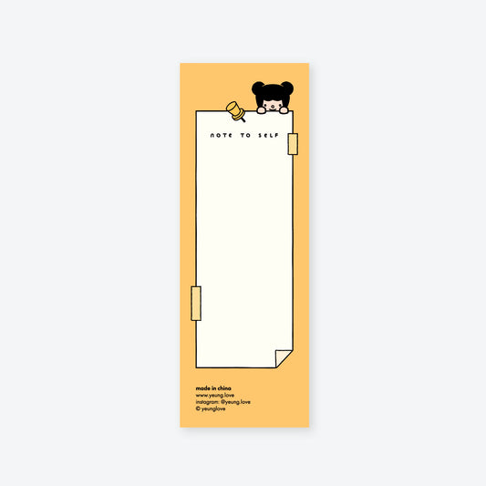 Note to Self Paper Memo Sticker