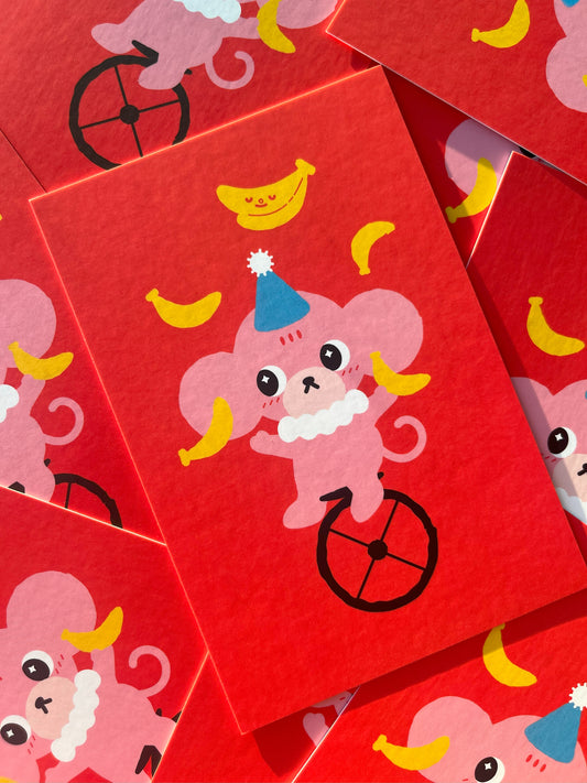 surprise carnival postcard (series)