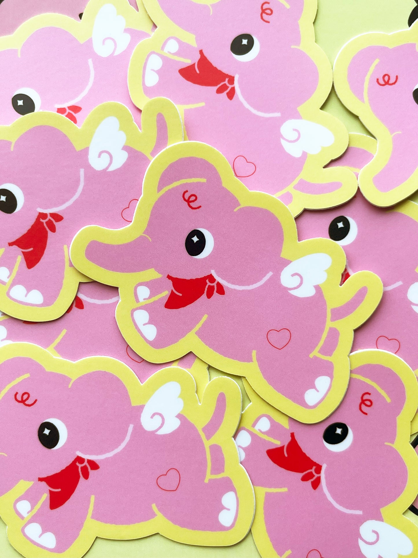 carnival stickers (series)