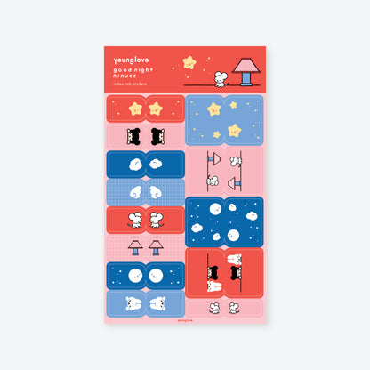 Goodnight Ninjee Index Tabs