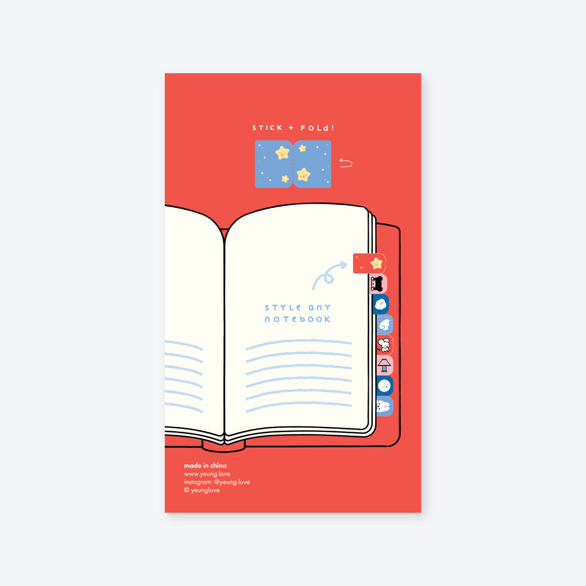 Goodnight Ninjee Index Tabs