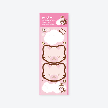 Cat Cloud Paper Memo Sticker