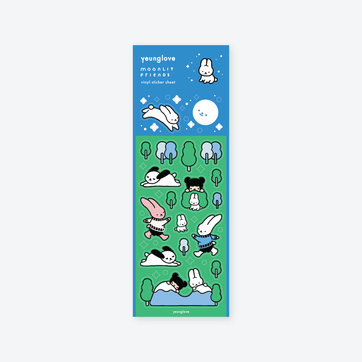 Moonlit Friends Sticker Sheet