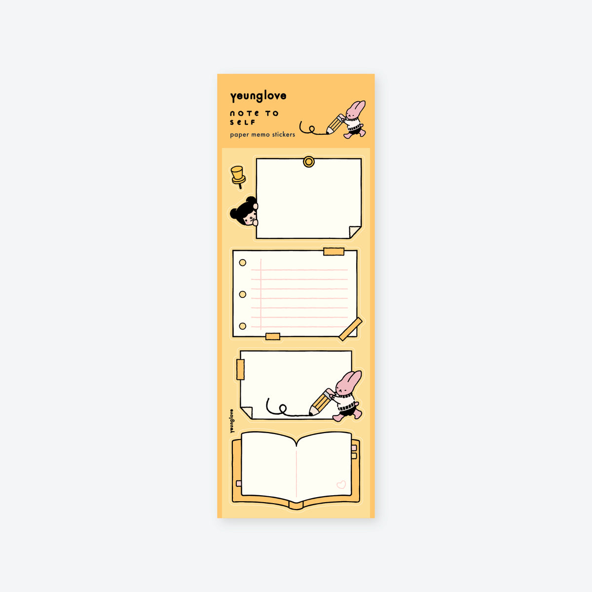Note to Self Paper Memo Sticker