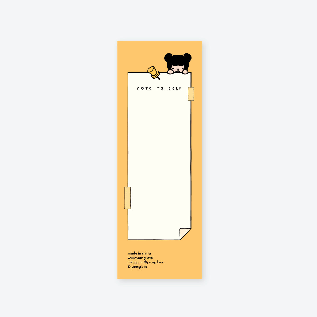 Note to Self Paper Memo Sticker