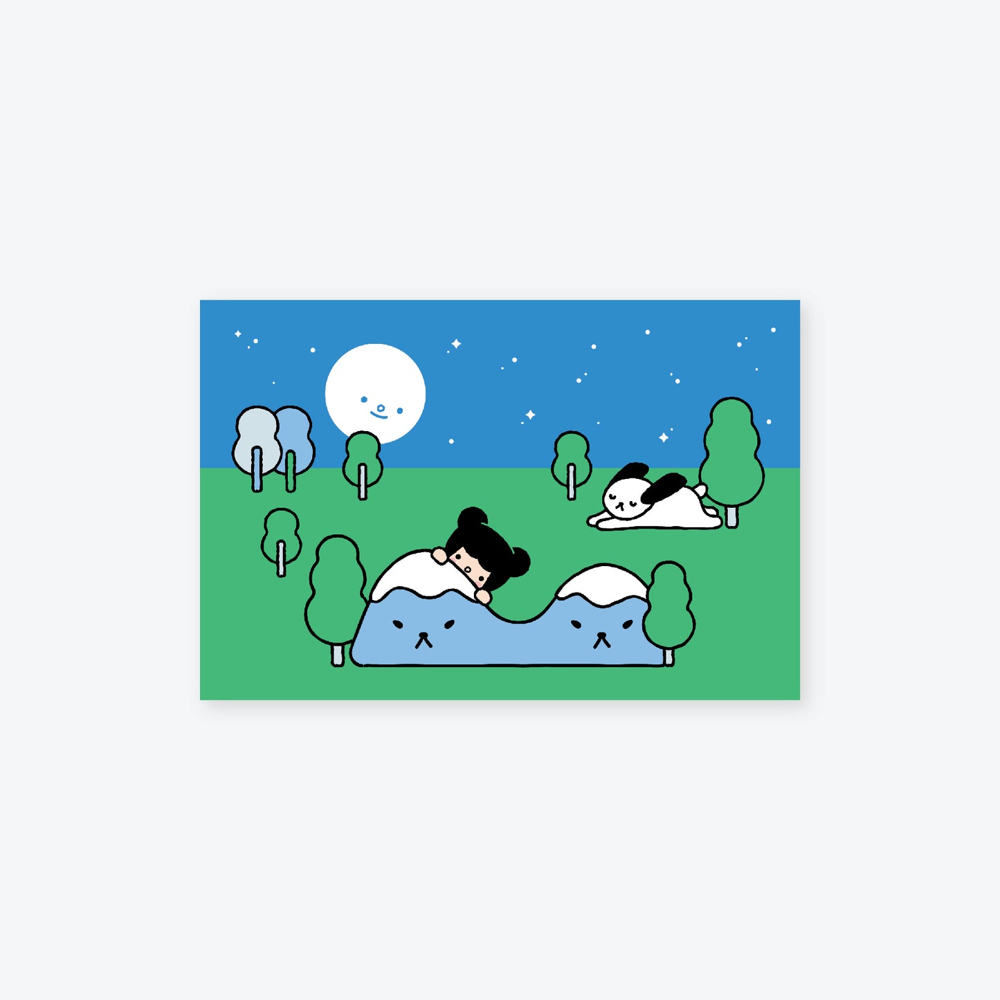 goodnight moon postcard