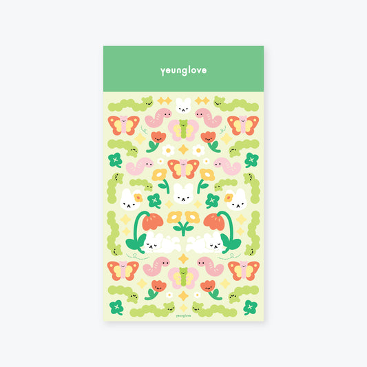 spring buds sticker sheet