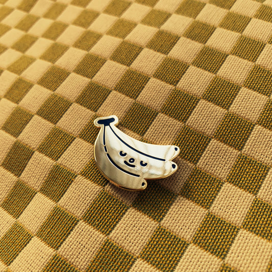 friendly bunch enamel pin