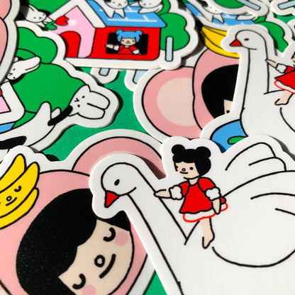 little friends sticker pack