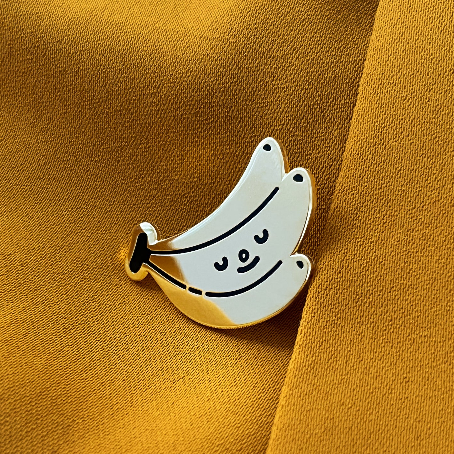 friendly bunch enamel pin