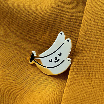 friendly bunch enamel pin