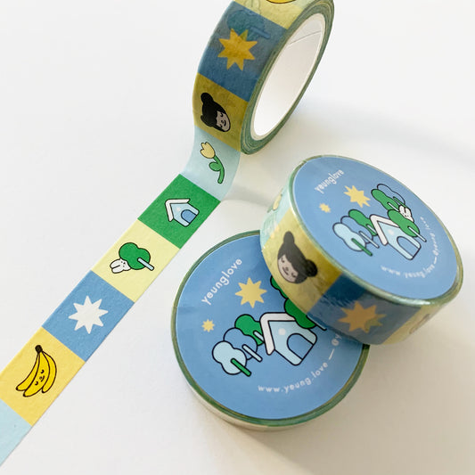 little friends wonderland washi tape